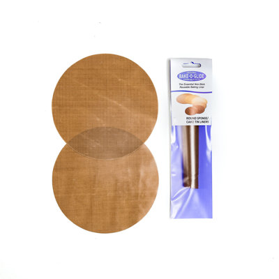 225mm / 9" Round Sponge/Cake Tin Liners 2pk