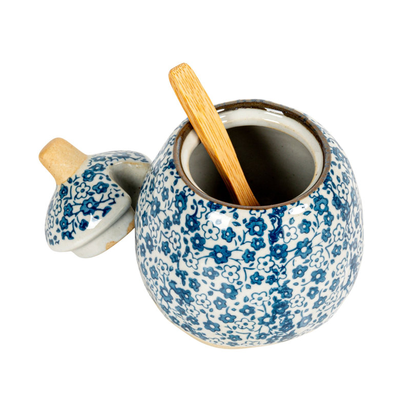 Nuvo Stoneware Sugar And Creamer Set