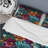 Dahlia Mandalas Boho Pattern Floral Duvet Cover-567177655