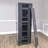 Server AV Cabinet Audio Video Equipment Rack Lock Keys Metal Black 37U with Shelf