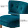 Jonna Tufted Vanity Chair with Solid Wood Legs