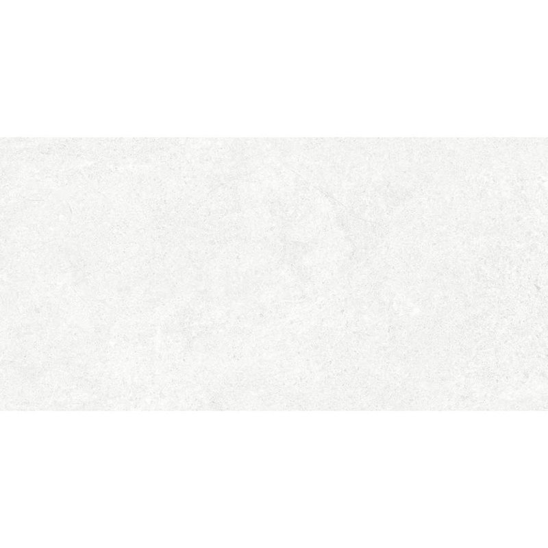 Carreau de porcelaine de 12 po x 24 po Alpe Stone Limestone, Arctique, Poli