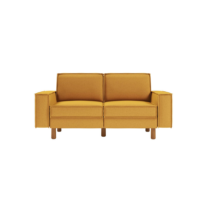 2-Seat Sofa, Caramel
