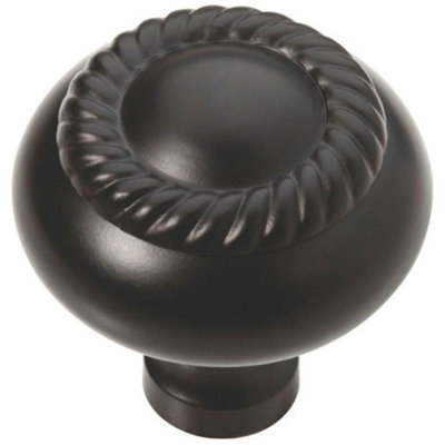 (Paquet de 5) Poignée plate noire de 1-1 / 4 po