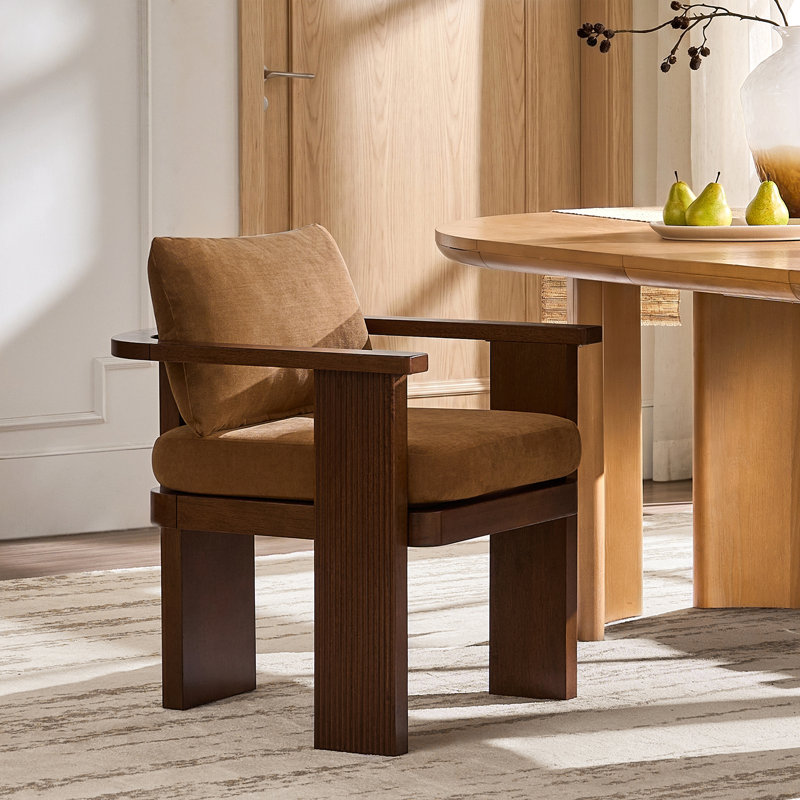 Chaise de salle à manger Weisberg, Caramel