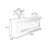 Black Solid Wood Freestanding Fireplace