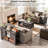 Ordonez 31.9" H Rectangular Console Table with Shelves-1447963533-1448656568
