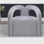 Chaise d'appoint moderne / contemporaine en tissu Boucle-995622680