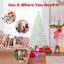 Arbre de Noël illuminé en fibre de verre 5 pi-1641196072