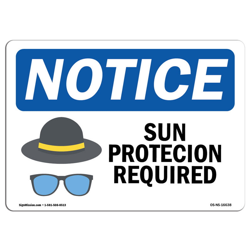 Remarquez la protection solaire requise, H 18 po x l 24 po x P 0,1 po