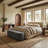 Delray Upholstered Flip Top Storage Bench-1871136030