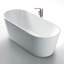 Aquatre 58.88'' L Freestanding Soaking Bathtub