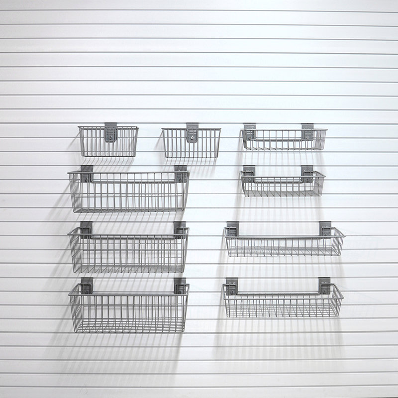 Steel Slatwall Accessory Kit 9 Piece Set