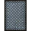 Antique Quilt Hallway Runner Wool Blue Rug