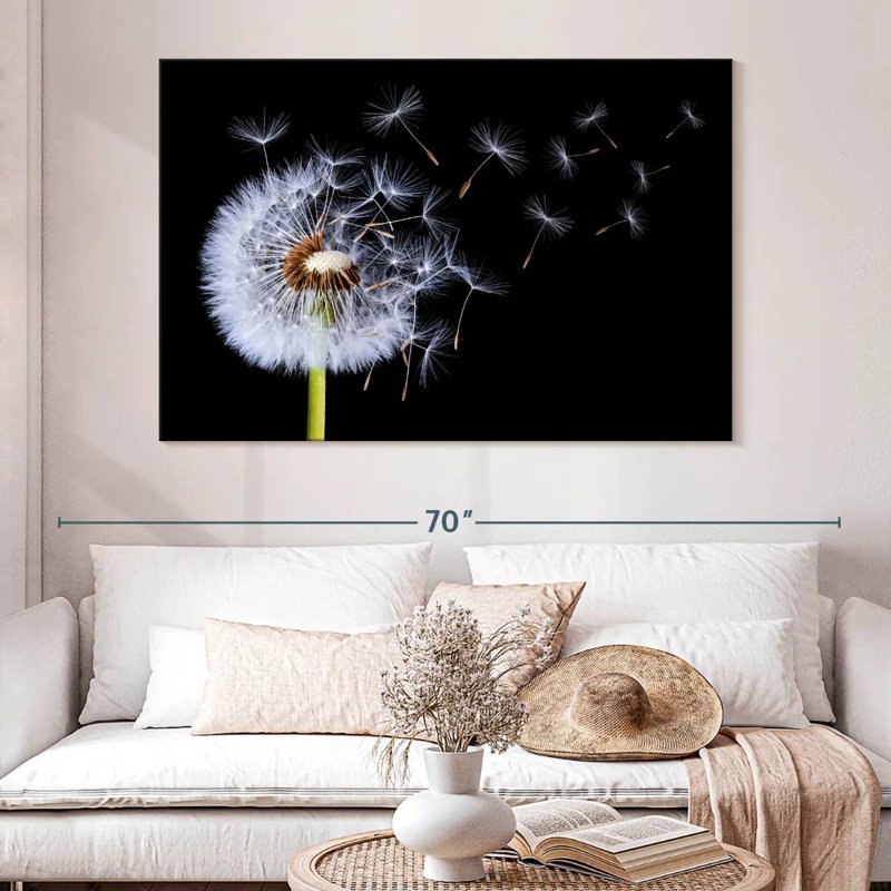 Harnek Dandelion Blowing I, H 20 po x l 30 po