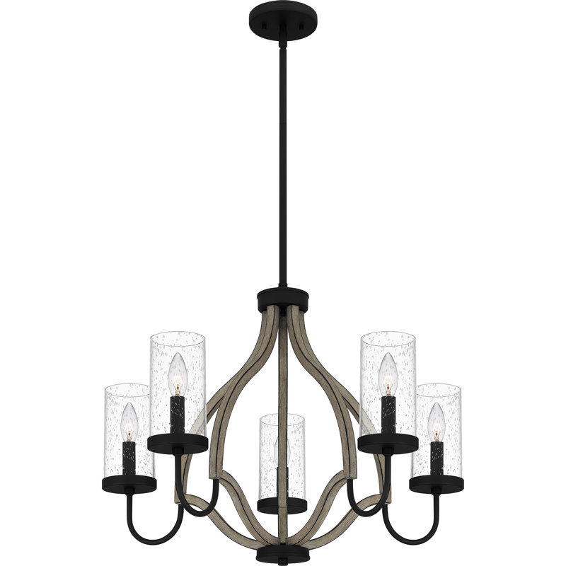Lustre classique / traditionnel à 5 lumières de style bougie Kell