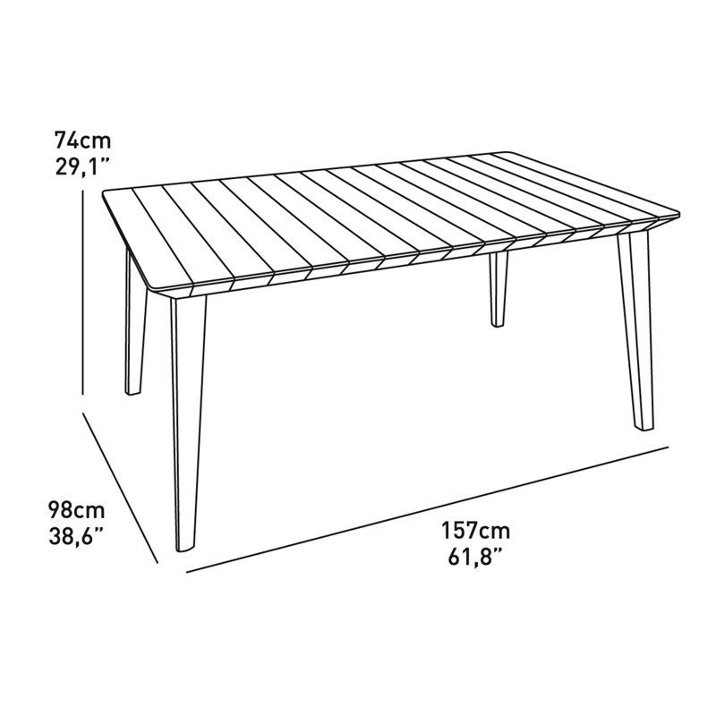 Lima 6 Seat Dining Set