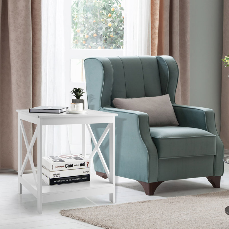 End Table, White
