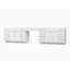 138'' Double Bathroom Vanity Base Only-111666767