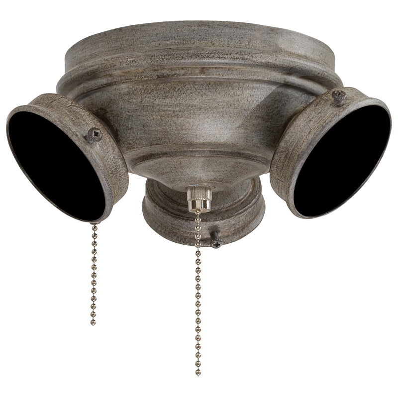 Minka Aire Ceiling Fan Light Kit, Driftwood