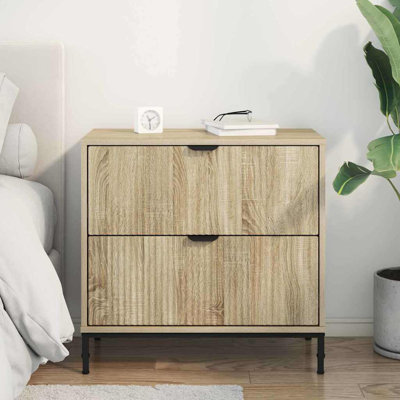 63.5cm W Manufactured Wood Bedside Table