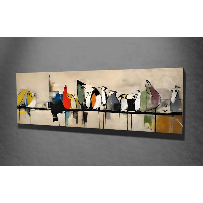 Stunning Decorative Canvas Painting, 11.8 x 31.5 inches | 50% Cotton / 50% Polyester, Digital Printing | Wooden Frame: 0.8 x 1.2 inches | Perfect for Home Decor, Living Room, or Office, Vibrant Colors & Modern Design