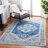 Aurich 851 Area Rug In Blue / Grey-854217956