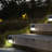 Stainless Steel Solar Powered Integrated LED Metal Step Light