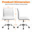 Chaise de bureau d'ordinateur Kaycee-234038375