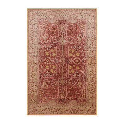 Tapis oriental rouge Faer