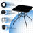 Square Patio Bistro Table with Umbrella Hole