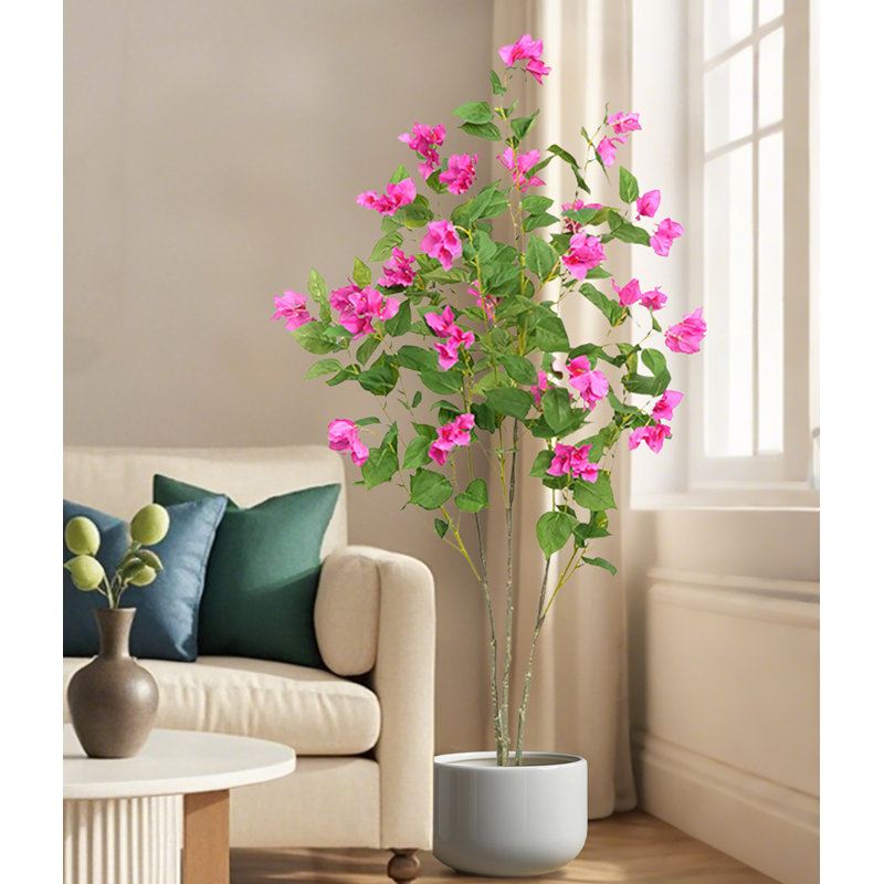 Caisen Faux Tree, 120cm H x 17cm W x 17cm D