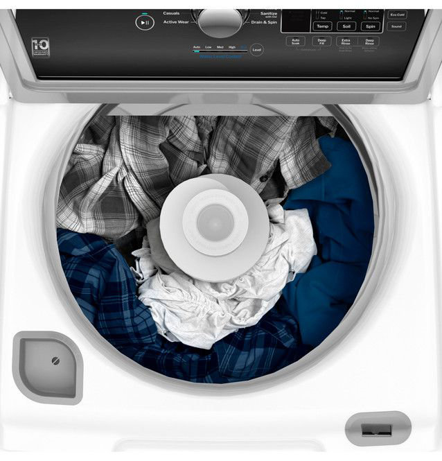GE Appliances 4.5 Cu. Ft. Top Load Washer in White