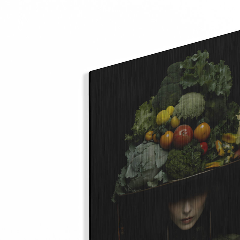 Art mural luxueux «Natures Crown» par r3darch0n, H 24 po x l 16 po