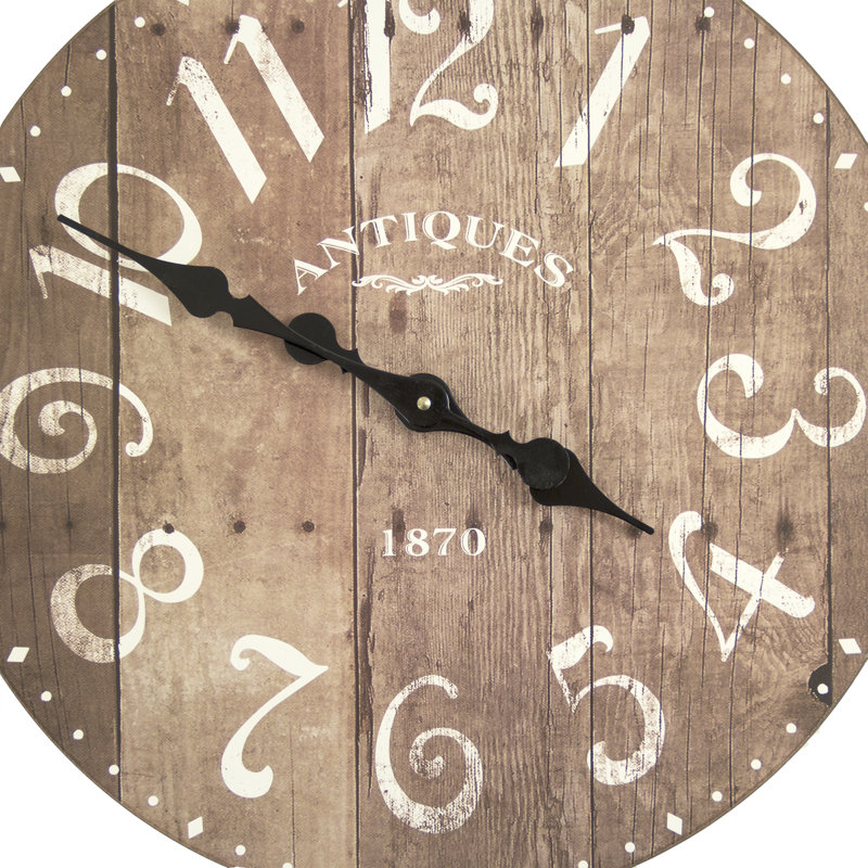 Avellino Wood Wall Clock