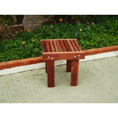 Table d’appoint en bois massif Varda
