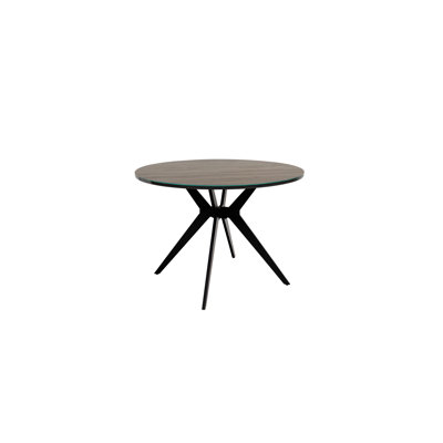 Renice Round Metal Base Dining Table