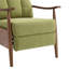 Fauteuil à cadre en bois, fauteuil d'appoint moderne pour le salon-707245754