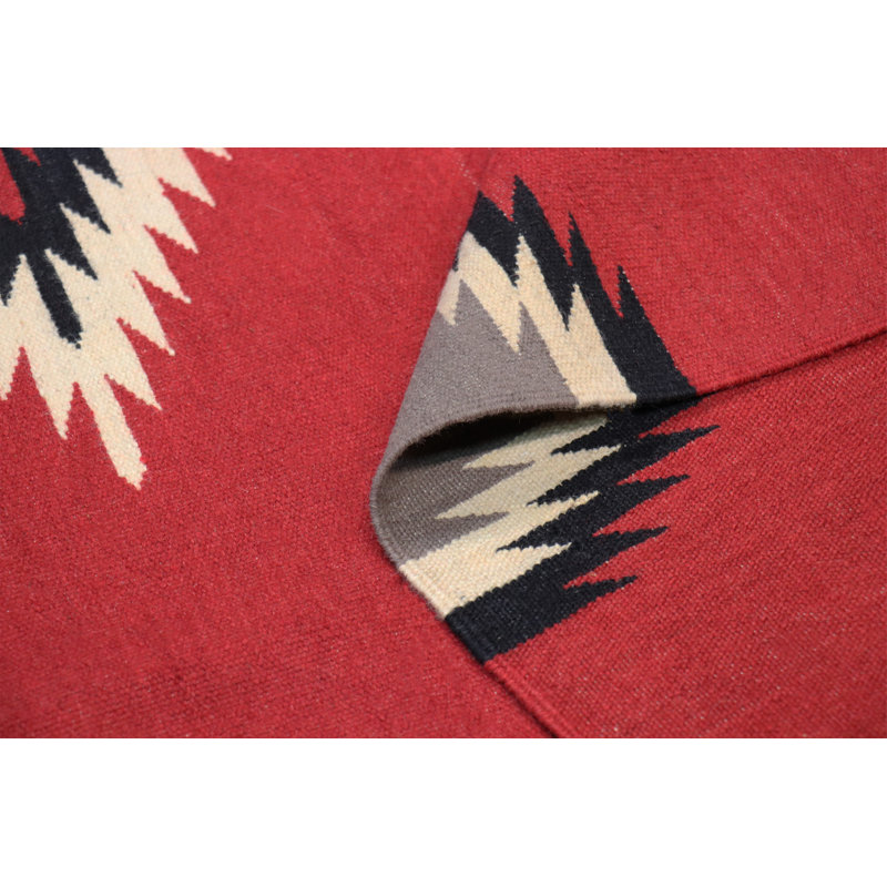 Tuscany Red/Multi Wool Reversible Area Rug