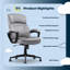 Comfort Classic Swivel Executive Office Chair-1579307343