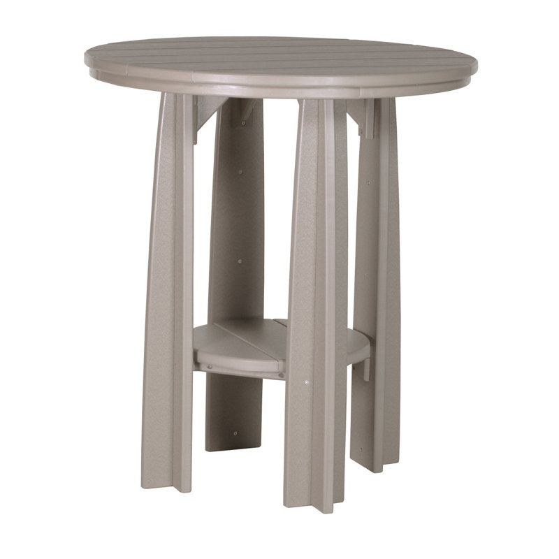 Table ronde 36 po Orchimont, Noir, Rouge
