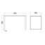 Bureau d'écriture l 47,24 po Embrie, hickory Jackson / blanc Embrie-124192662