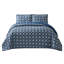 Ensemble de courtepointe réversible en velours Buntingford-605175909-605175908