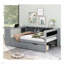 Lit plateforme en bois avec tablettes de rangement et tiroirs-1518563472-1518563473