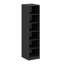 Armoire moderne avec tablettes multiples Wesa, noyer et anthracite Wesa, 17,7 x 74,8 x 20,5 pouces | 100% panneau de particules enduit de mélamine, épaisseur: 0,7 pouce | Conception murale et couverte, solution de rangement élégante pour tout espace-108053711-108053713