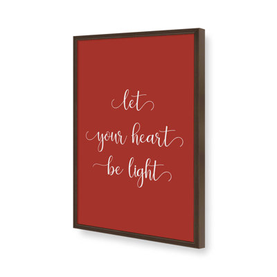 «Let Your Heart Be Light», reproduction d'art