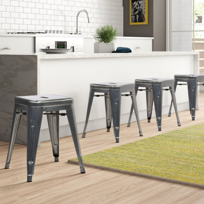Alyssa Metal Accent Stool