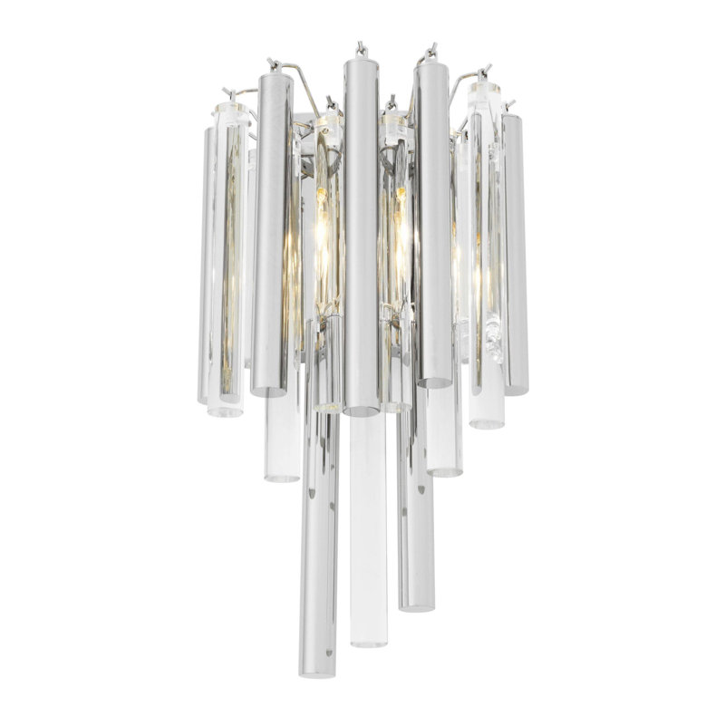 Gigi 1 - Light Flush Mounted Sconce, Nickel