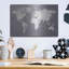 «Silver World», impression sans cadre sur métal-2028378345