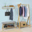 Brigid Solid Wood Storage Bench